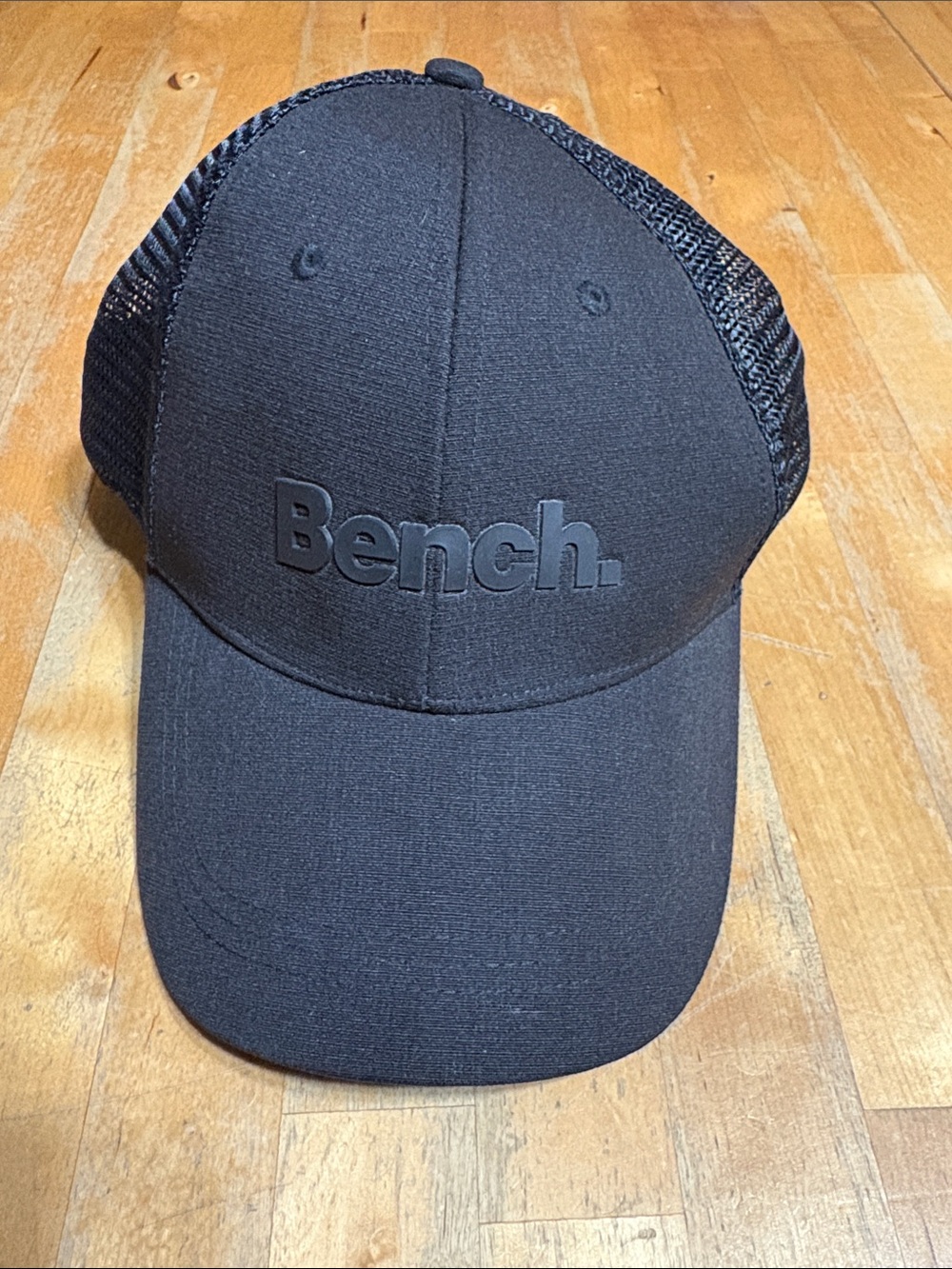 Bench Black Mesh Baseball Cap